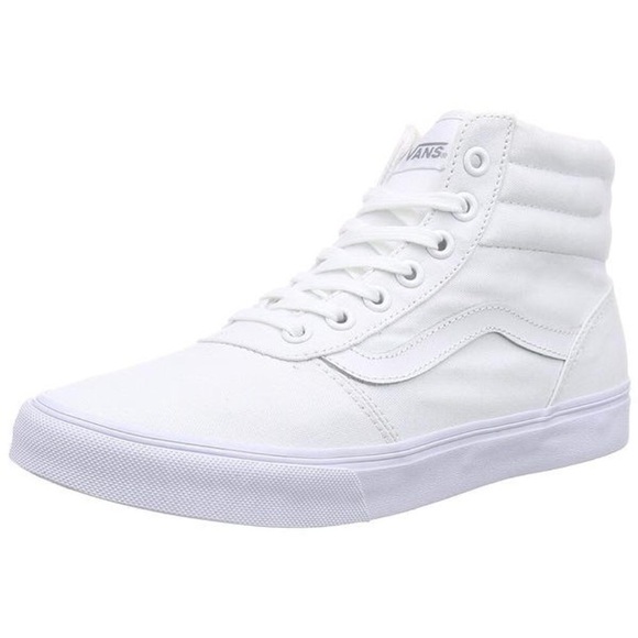Vans Shoes - Vans Ward High Top Skate Shoes White 6.5 Men 8 WMN